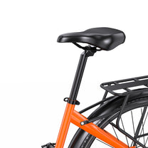 Sadeln på OneSport OT05 Pro i färgen orange