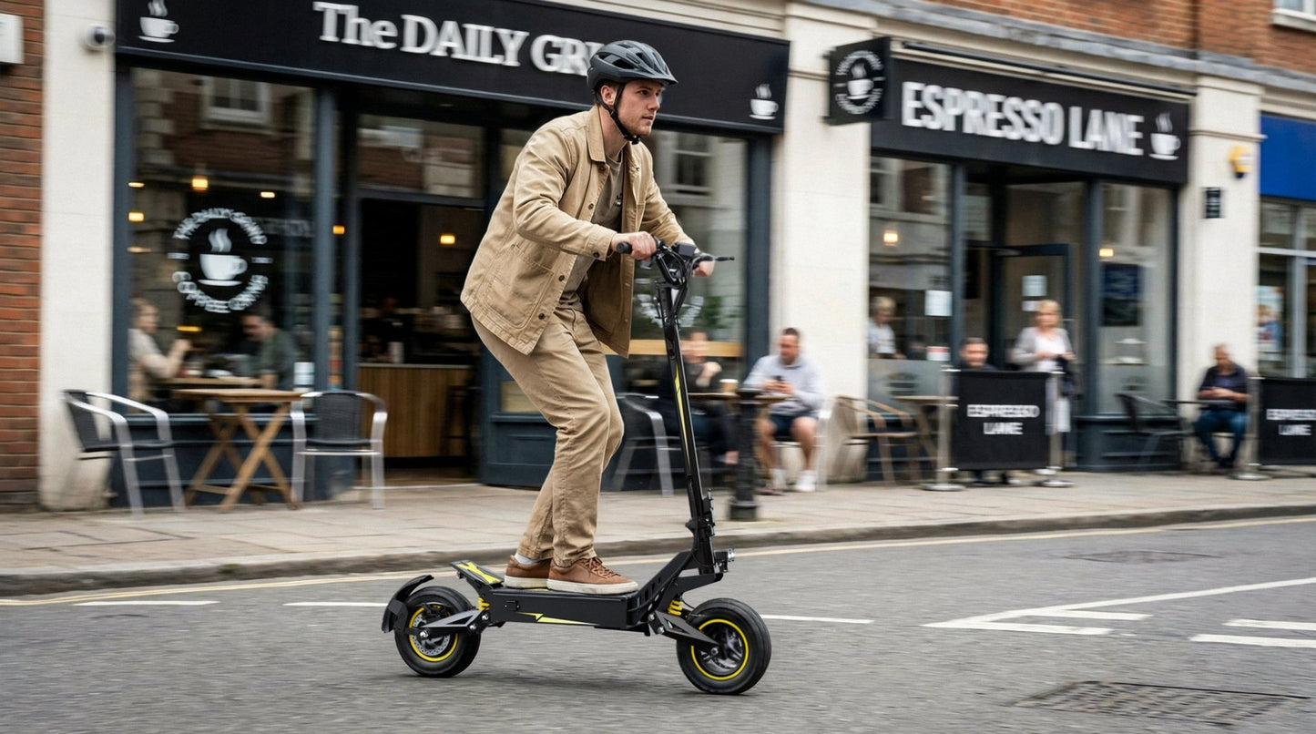 OOTD T10 - Elsparkcykel - Wheelyshop