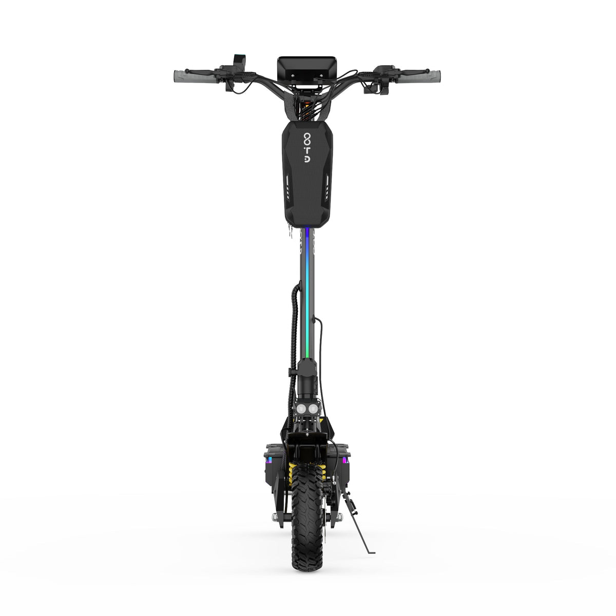 OOTD T10 Pro elsparkcykel rakt framifrån