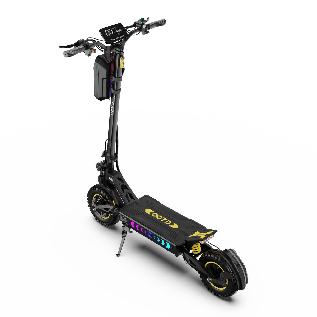 OOTD T10 Pro elsparkcykel snett bakifrån