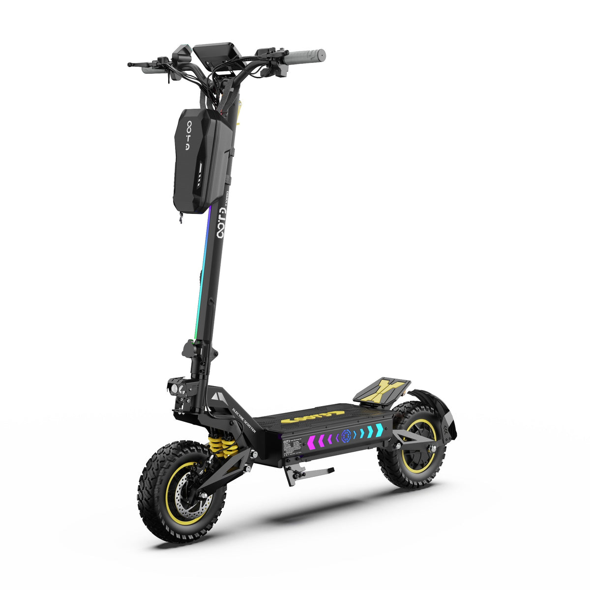 OOTD T10 Pro elsparkcykel snett framifrån
