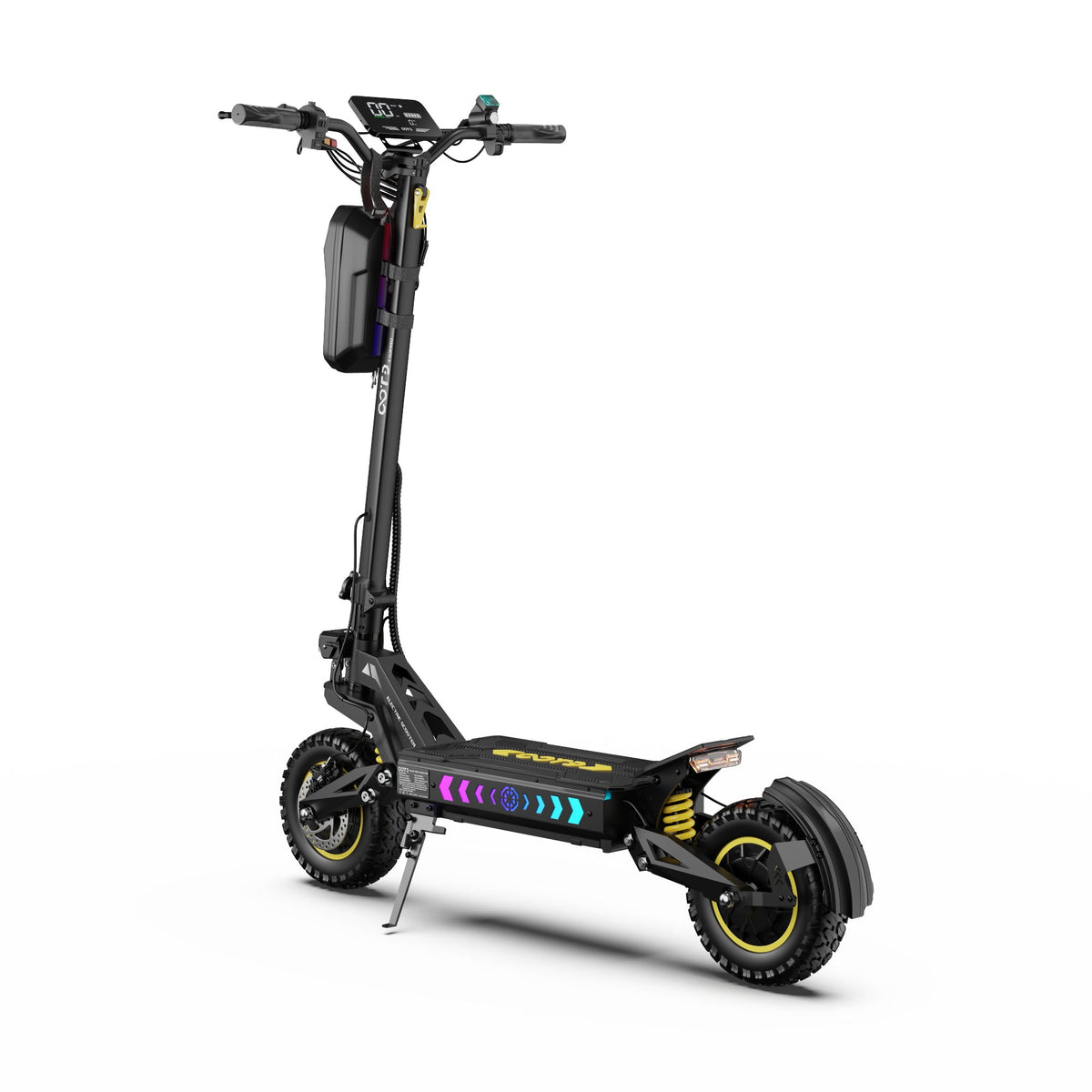 OOTD T10 Pro elsparkcykel snett framifrån