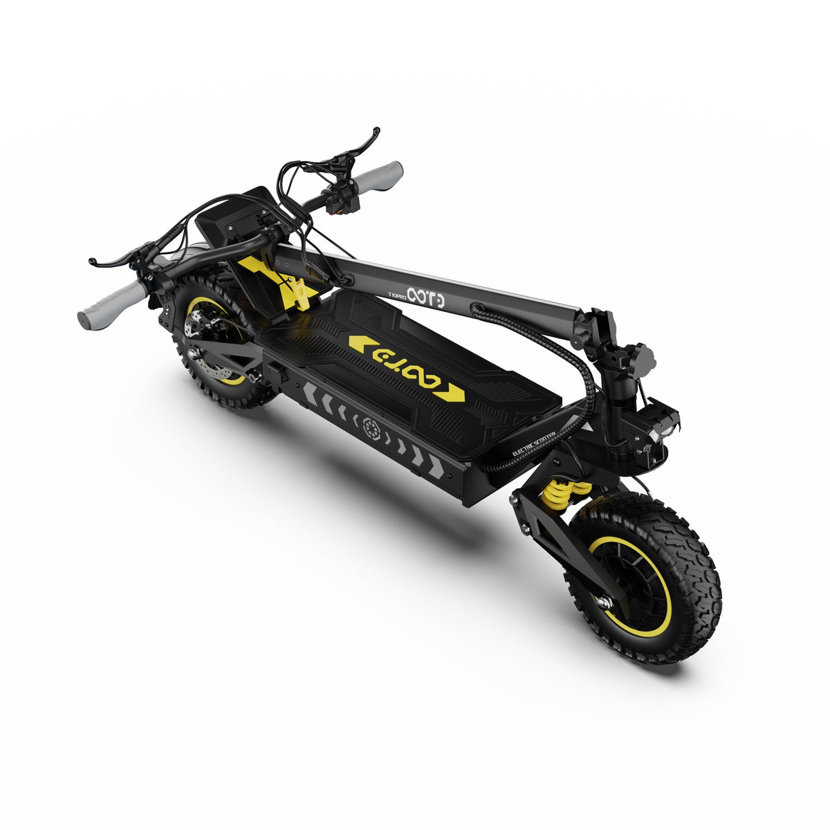 OOTD T10 Pro elsparkcykel hopfälld