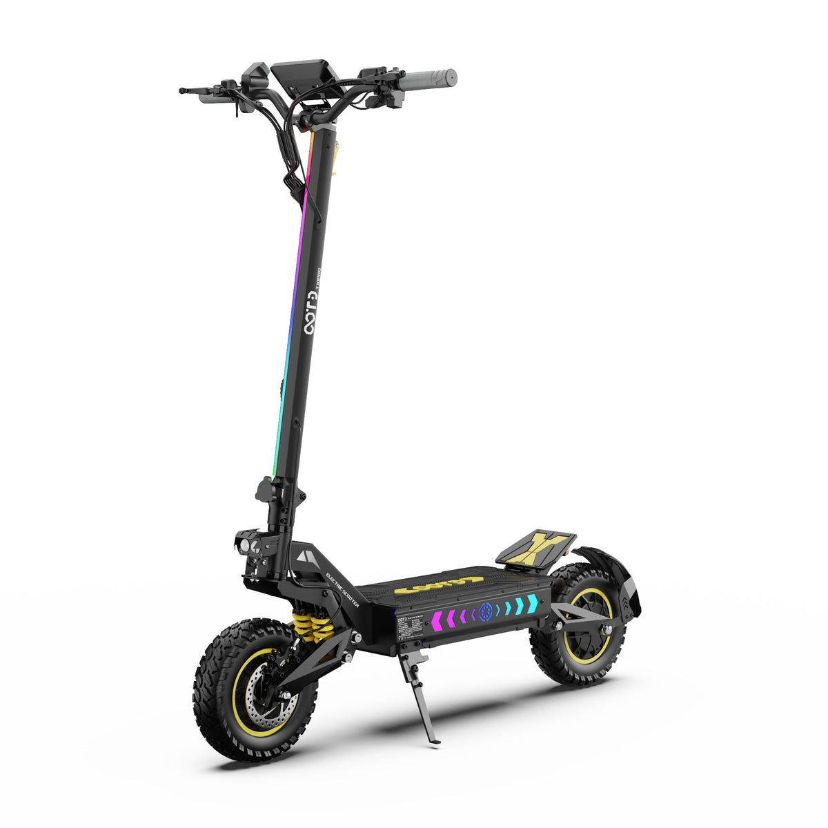 OOTD T10 Pro elsparkcykel snett framifrån