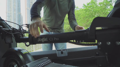 Bogist C1 Pro Elsparkcykel Reklamvideo - Wheelyshop