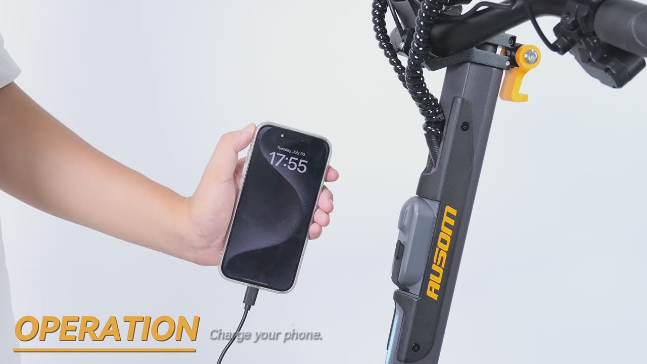 Ausom SR1 Elsparkcykel Reklamvideo - Wheelyshop.se