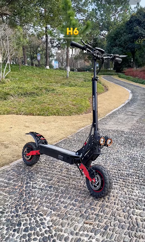 H6 Electric Scooter Full Accessories Breakdown 