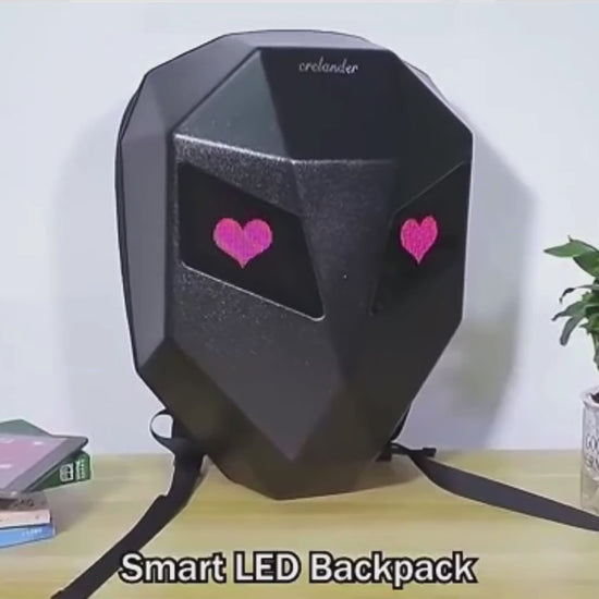 Smart ryggsäck LED reklamvideo