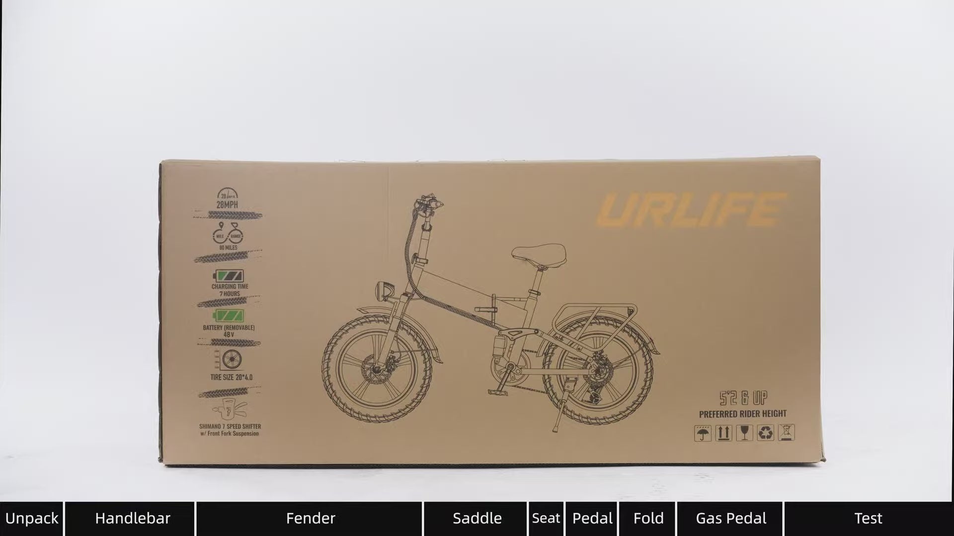 URLIFE T5 Electric Bike Unboxing and First Ride