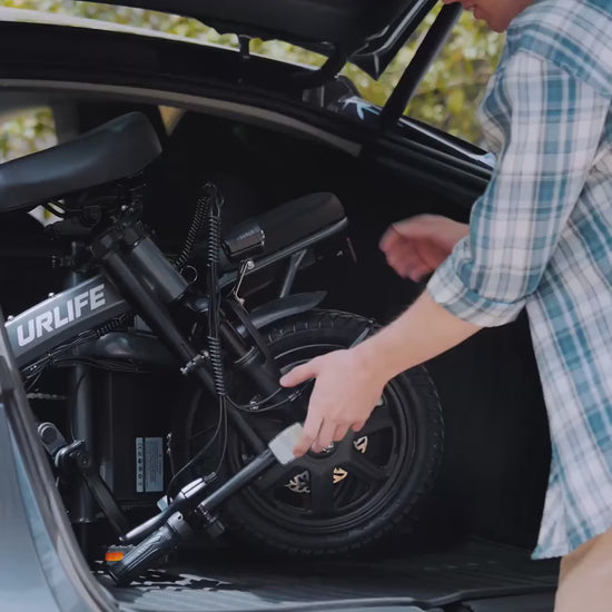 URLIFE F1L Folding Electric Bike Unboxing and First Ride