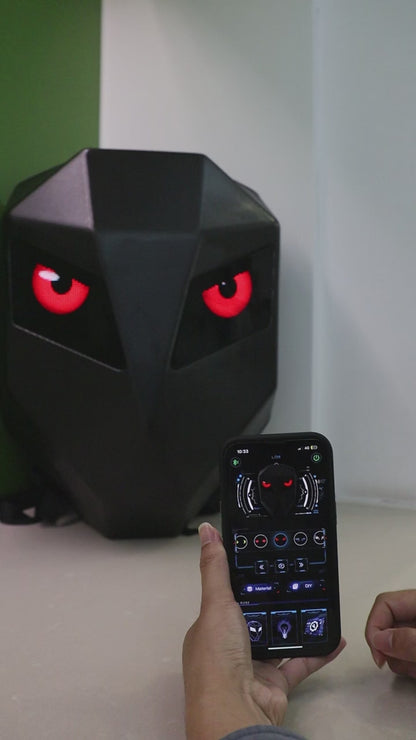 Smart ryggsäck LED reklamvideo