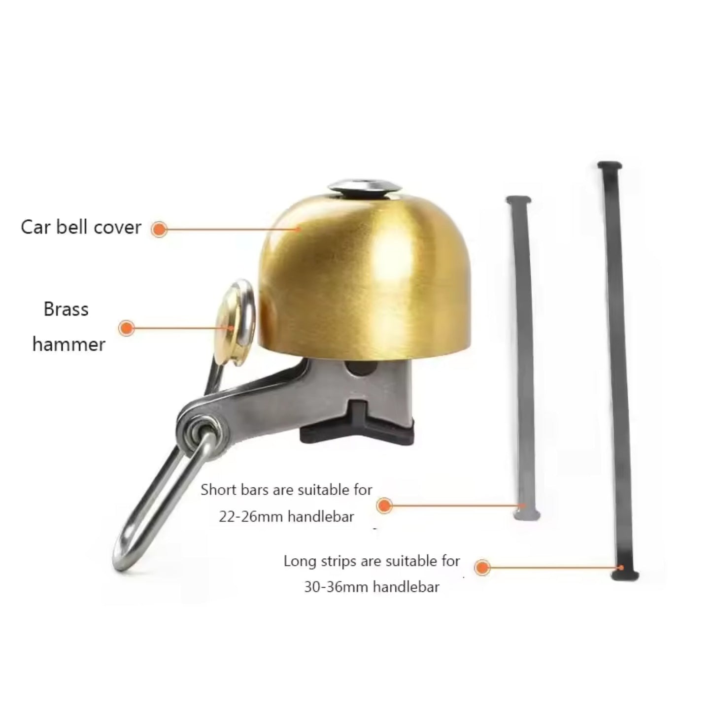 Ringklocka - Retro Edition - Tillbehör - Wheelyshop