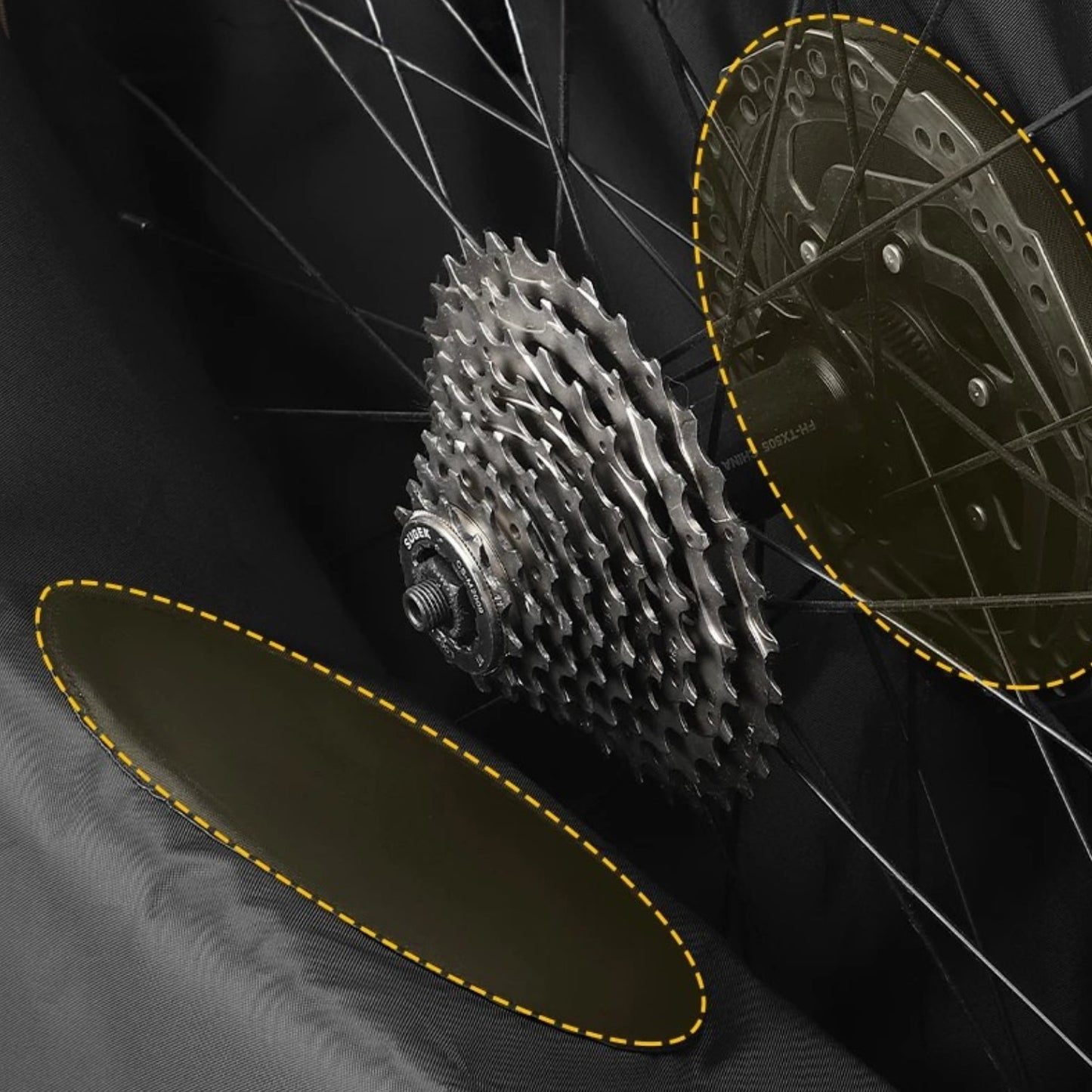 Smart förvaringsväska hjul elcykel - Tillbehör - Wheelyshop