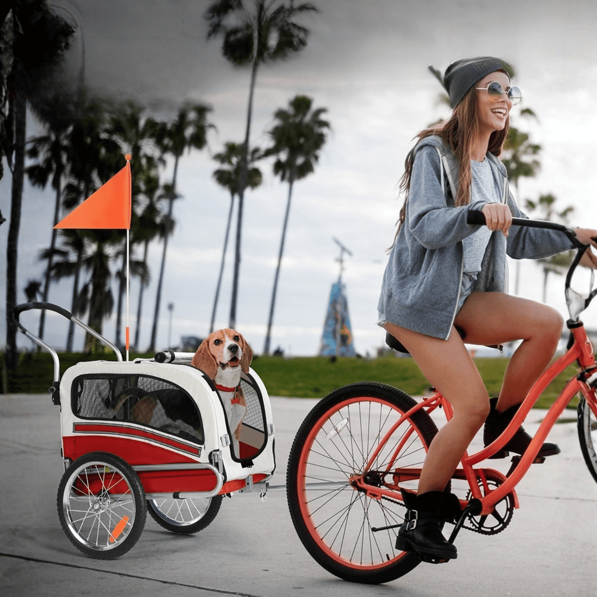 Smart husdjursvagn cykel 20303B - vagn - Wheelyshop