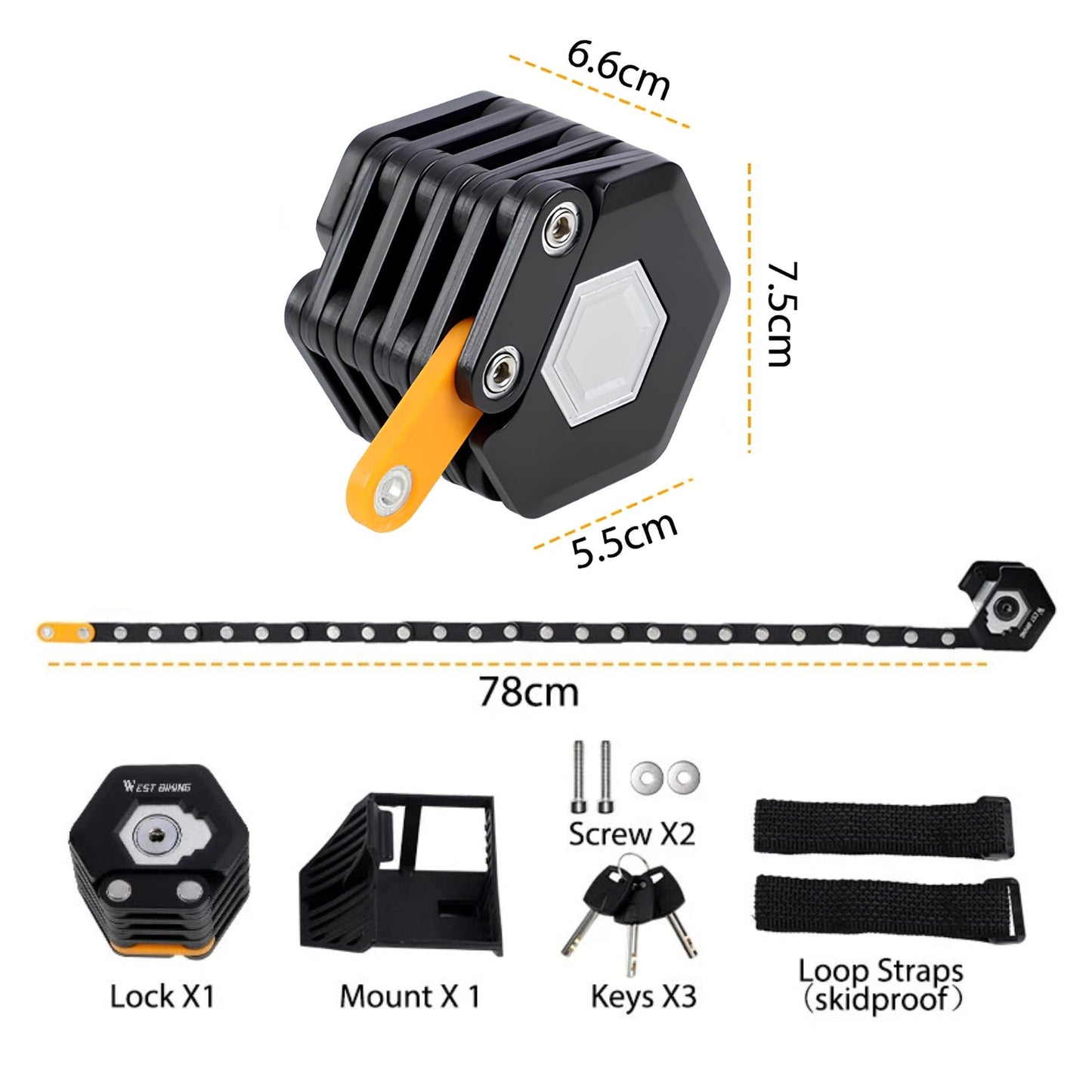 Smart Spiral Lock Pro - Accessories - Wheelyshop