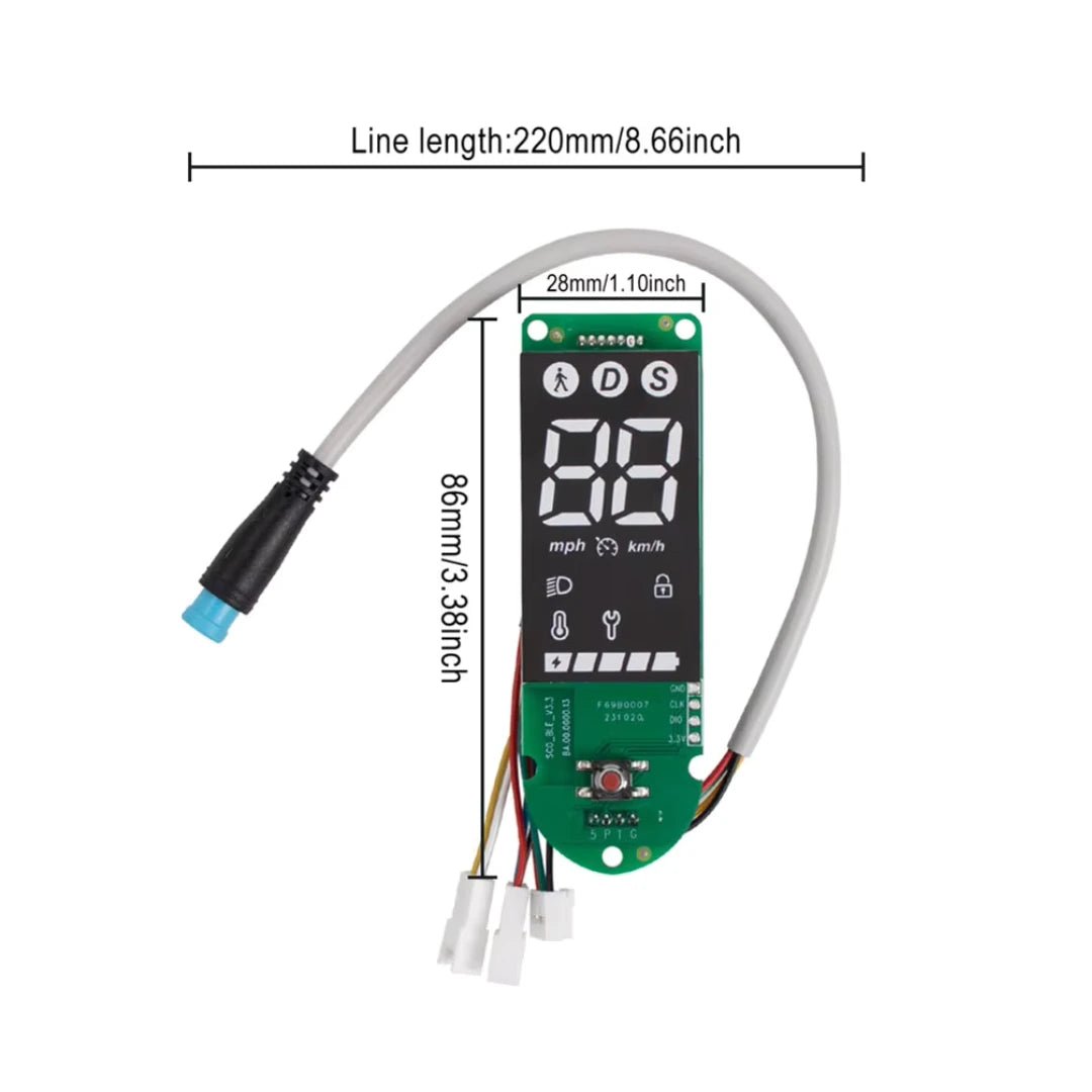 Styrskärm Xiaomi 4 Pro - Reservdel - Wheelyshop