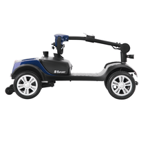 Sweetrich S1 Sport permobil hopfälld i färgen blå