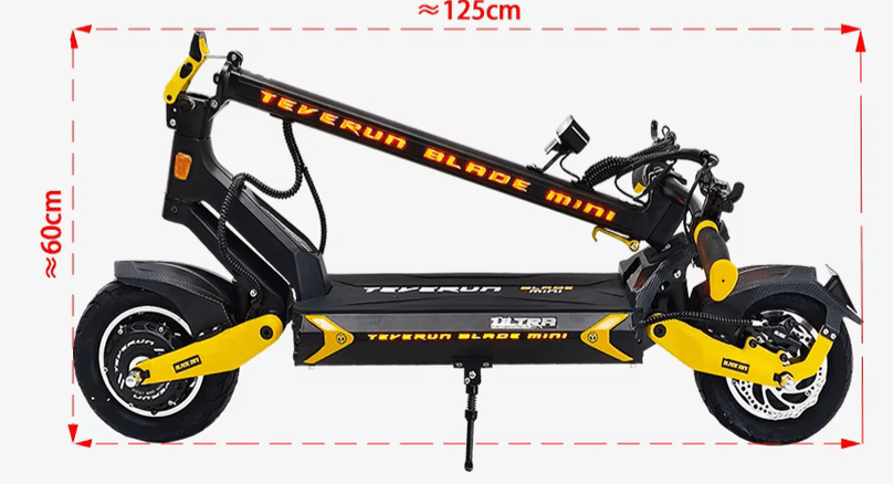 TEVERUN BLADE MINI ULTRA V4 - Elsparkcykel - Wheelyshop