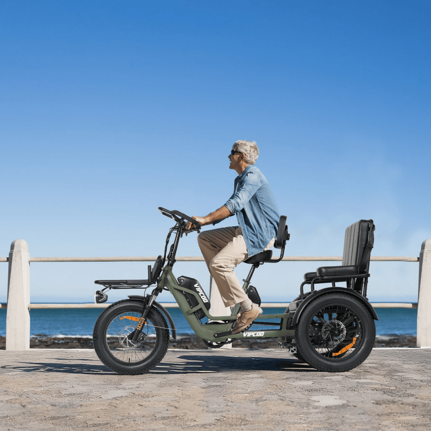 VIPCOO R1 - Trehjuling - Wheelyshop