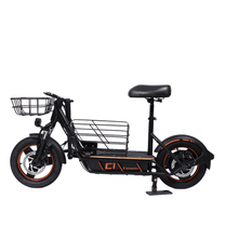 Wheely H14 elsparkcykel sedd från sidan