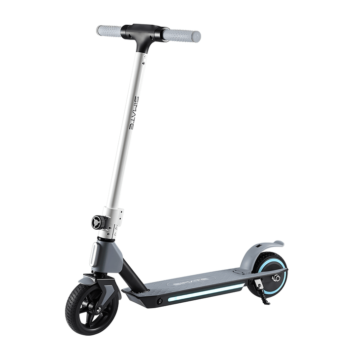 Wheely Junior S2 elsparkcykel för barn snett framifrån