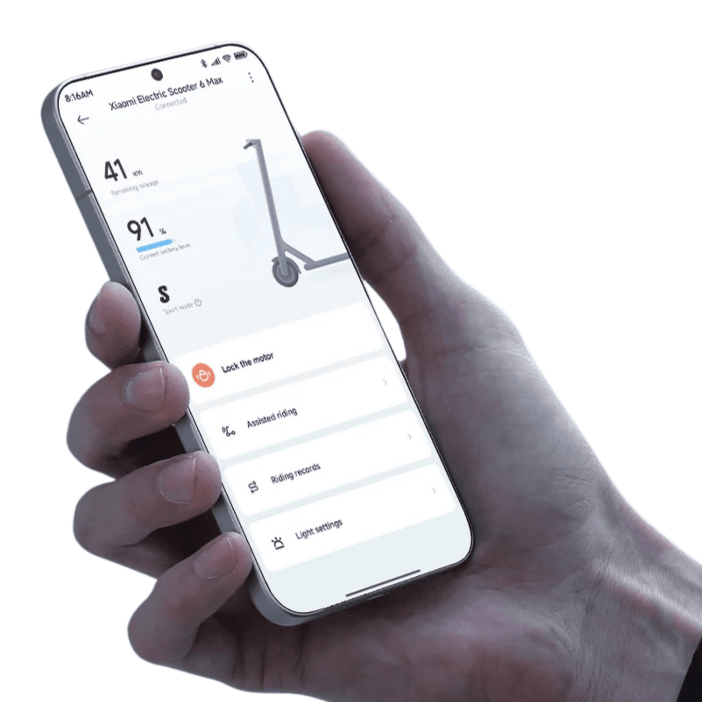 Xiaomi 6 Max EU - Elsparkcykel - Wheelyshop