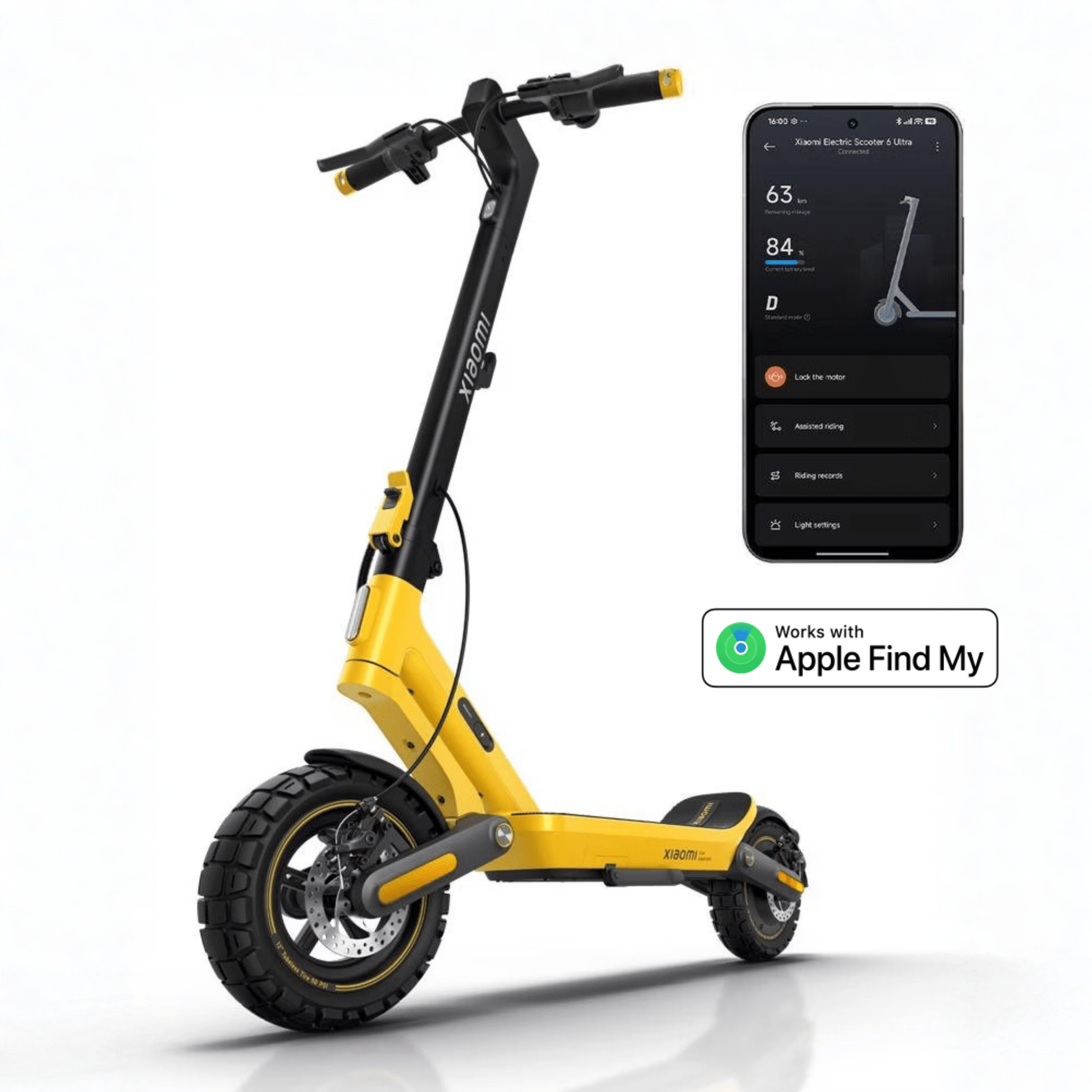 Xiaomi 6 Ultra GL - Elsparkcykel - Wheelyshop