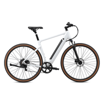 YANGOR H700 elcykel sedd från andra sidan i färgen vit