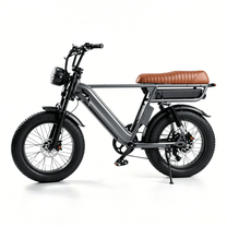 YANGOR Y20 Pro Max fatbike-elcykel sedd från sidan i färgen grå